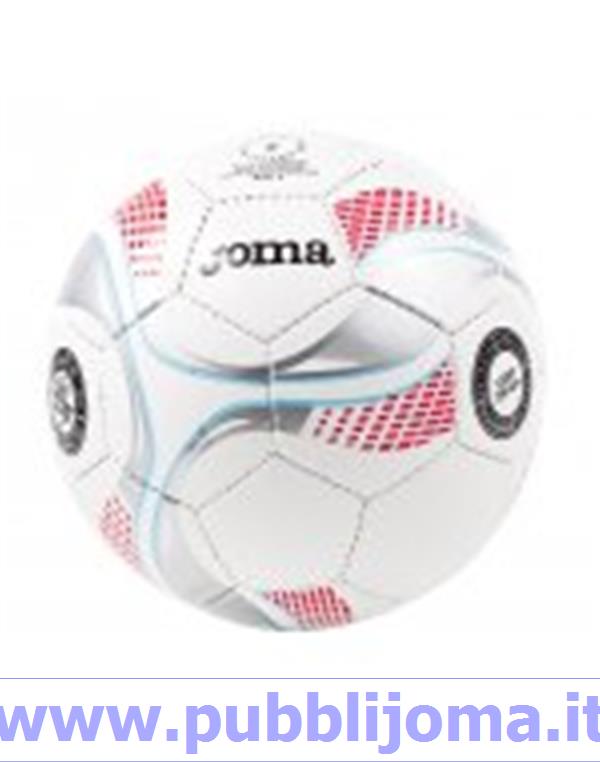 JOMA Pallone calcio ultra leg ultralight 290 gr   (MISURA 5 - BIANCO - ROSSO)