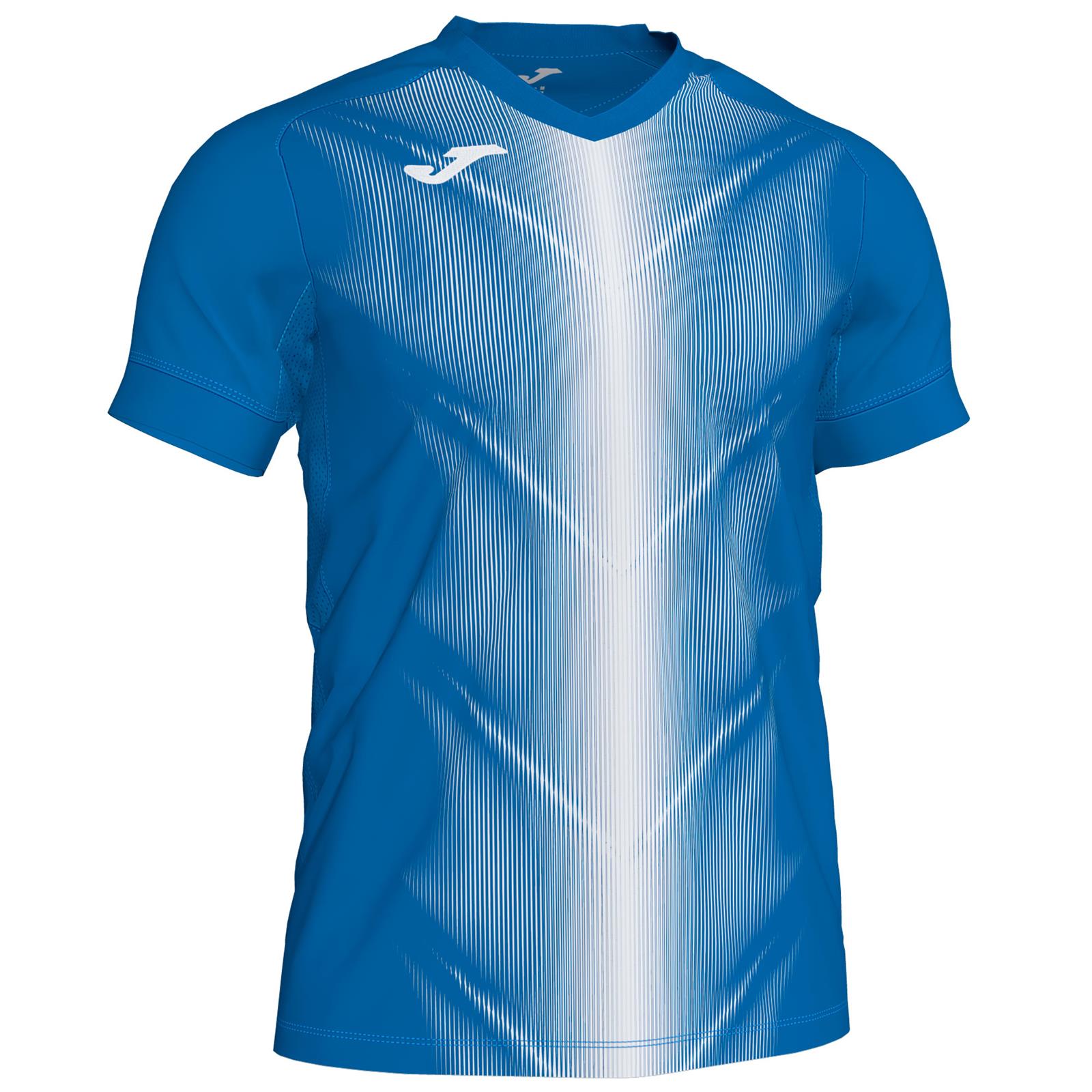 JOMA T-shirt Olimpia m/c (XL - ROYAL - BIANCO)