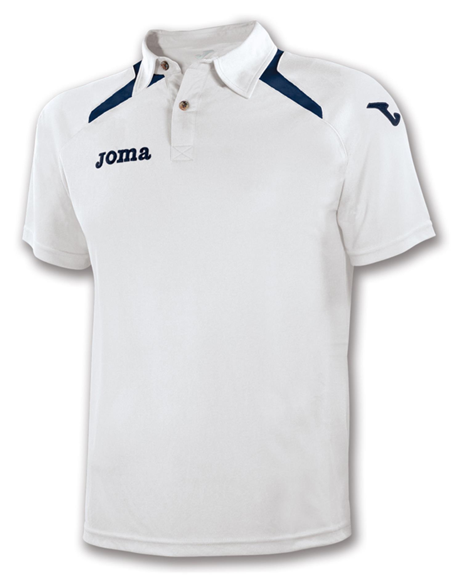 JOMA Polo Champion II (XL - BIANCO - BLU NAVY)